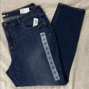 NWT Old Navy Curvy Skinny Jeans